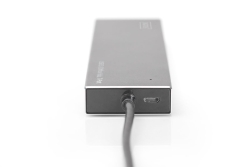 DIGITUS USB-Hub 7-Port 3.0->7xA3.0 m.Netzteil schwarz