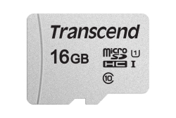 SD microSD Card 16GB Transcend SDHC USD300S (ohne Adapter)