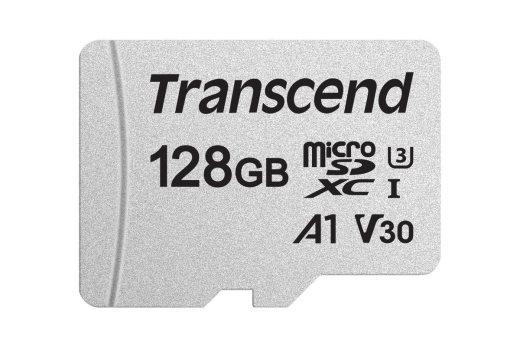 SD microSD Card 128GB Transcend SDXC USD300S (ohne Adapter)