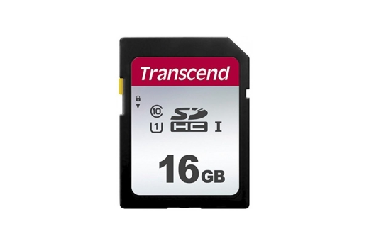 SD Card 16GB Transcend SDHC SDC300S 95/10 MB/s