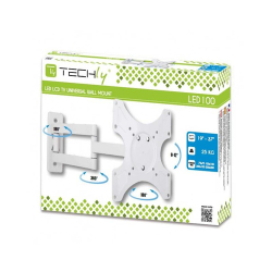 Techly Wandhalterung LCD 19-37 neig/drehbar 3 Gelenke...