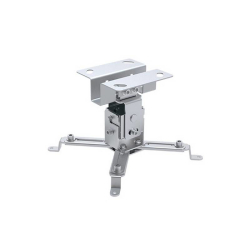 Techly Deckenhalterung f. Beamer, ausziehbar, 130mm, silber