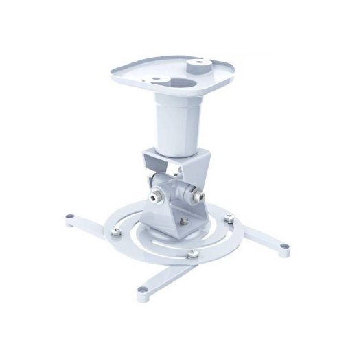 Techly Universal Deckenhalterung für Beamer, weiß