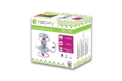 Techly Universal Deckenhalterung für Beamer, weiß