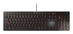 CHERRY KC6000 SLIM Tastatur Wired DE 1.85m schwarz