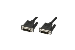 Techly DVI-D Single-Link Kabel St/St schwarz 5m