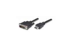 Techly HDMI zu DVI-D Kabel 3m schwarz