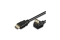 Techly HDMI Kabel High Speed mit Ethernet gewinkelt 5m sw