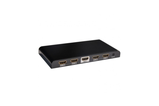Techly HDMI Splitter 4K, UHD, 3D, 4 Wege