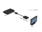Techly HDMI zu VGA Konverter, Plug and Play, HDCP kompatibel