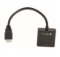 Techly HDMI zu VGA Konverter, Plug and Play, HDCP kompatibel