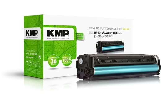 KMP Toner HP CF210A black 1600 S. H-T175 remanufactured