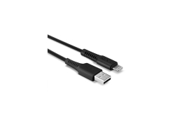 LINDY USB an Lightning Kabel schwarz 1m
