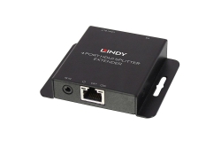 LINDY Extender & Splitter HDMI & IR Cat6 Loop Out 4 Port 50m