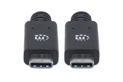 MANHATTAN USB 3.2 Kabel 10Gbit/s C-Stecker auf C-Stecker 1m