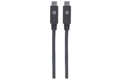 MANHATTAN USB 3.2 Kabel 10Gbit/s C-Stecker auf C-Stecker 1m