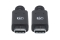 MANHATTAN USB 3.2 Kabel 10Gbit/s C-Stecker auf C-Stecker 1m