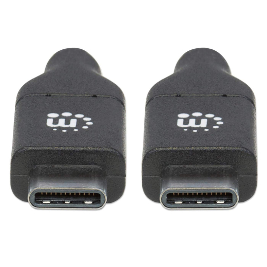 MANHATTAN USB 2.0 Kabel 480Mbit/s C-Stecker auf C-Stecker 2m