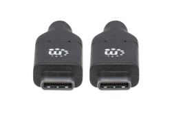 MANHATTAN USB 2.0 Kabel 480Mbit/s C-Stecker auf C-Stecker 2m