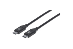 MANHATTAN USB 2.0 Kabel 480Mbit/s C-Stecker auf C-Stecker 2m