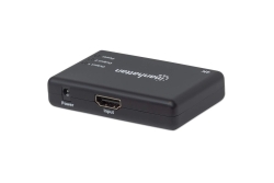MANHATTAN 4K 2-Port HDMI-Splitter 4K@30Hz Netzteil schwarz