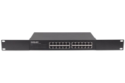 INTELLINET 24-Port Gigabit Switch Desktop &...