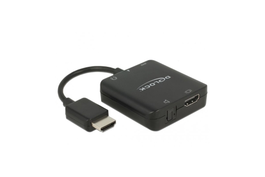 DELOCK HDMI Audio Extraktor 4k 60Hz kompakt
