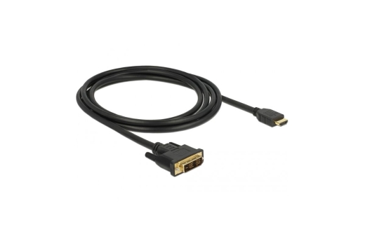DELOCK Kabel DVI 18+1 -> HDMI-A St 2.00m schwarz