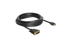 DELOCK DVI Kabel DVI(18+1) -> HDMI-A St/St 5.00m