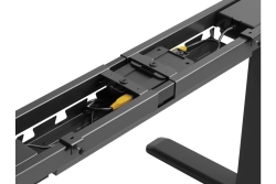 Equip Schreibtischgestell Dual Motor elek. 125Kg sw lite Retail