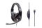 gembird Headset stereo schwarz/rot USB