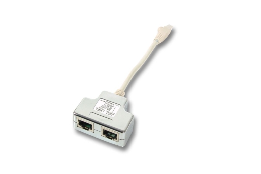 EFB T-Adapter Cat.5e 2x10/100BaseT für Cablesharing