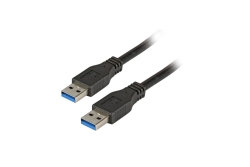 EFB USB3.0 Anschlusskabel A-A,St.-St.,3.0m,schwarz,Premium