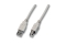 EFB USB2.0 Anschlusskabel A-B,St.-St.,1m,grau,Classic