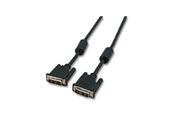 EFB DVI-D SingleLink 2x DVI-D 18+1 St.-St. AWG 30 3.00m sw