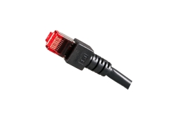 EFB RJ45 Patchkabel S/FTP Cat.6 LSZH 50.00m schwarz