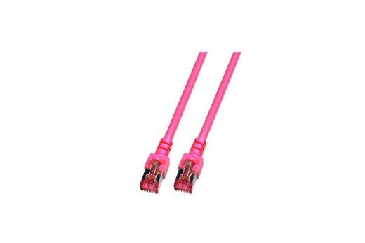 EFB RJ45 Patchkabel S/FTP Cat.6 LSZH 1.50m magenta