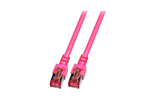 EFB RJ45 Patchkabel S/FTP Cat.6 LSZH 15.00m magenta
