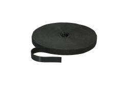 EFB Klettband 20mm schwarz, 25m Rolle