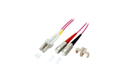 EFB Duplex Patchkabel LC-SC 50/125 OM4 LSZH 2mm 1.0m violett