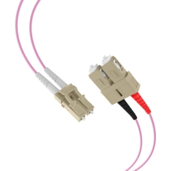 EFB Duplex Patchkabel LC-SC 50/125 OM4 LSZH 2mm 5.0m violett