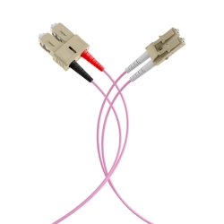 EFB Duplex Patchkabel LC-SC 50/125 OM4 LSZH 2mm 5.0m violett