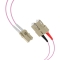 EFB Duplex Patchkabel LC-SC 50/125 OM4 LSZH 2mm 5.0m violett