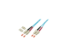 EFB Duplex Patchkabel SC-SC 50/125 OM3 LSZH 3mm 20m aqua