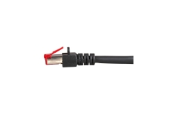 EFB RJ45 Patchkabel S/FTP Cat.6 LSZH 25.00m schwarz