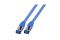 EFB RJ45 Patchk. S/FTP Cat.6A Cat7 TPE superflex 0.15m blau