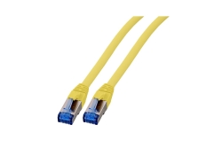 EFB RJ45 Patchk. S/FTP Cat.6A Cat7 TPE superflex 1.50m gelb