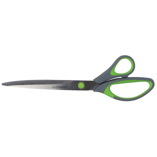 Schere Soft Grip 25,5 cm grau/grün