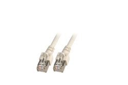 EFB RJ45 Patchkabel SF/UTP Cat.5e PVC CCA 0.15m grau