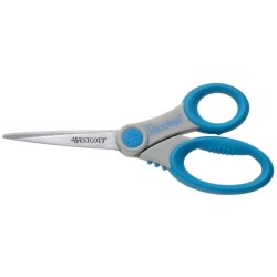 Schere Microban® Softgrip, rostfrei, asymmetrisch,...